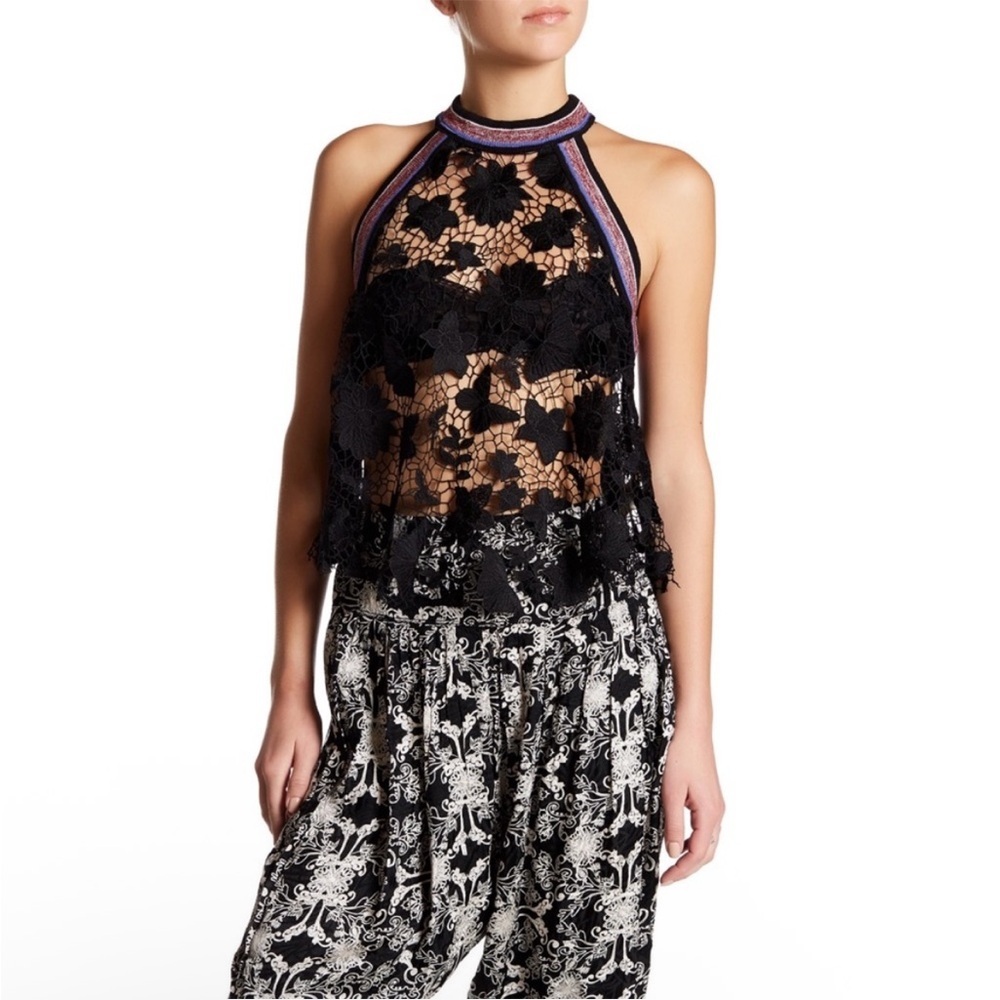 Free People On The Vine Tank Top Size S